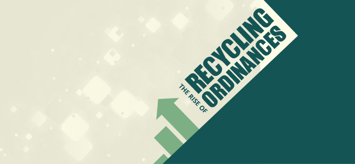 Rise of Recycling Ordinances Header