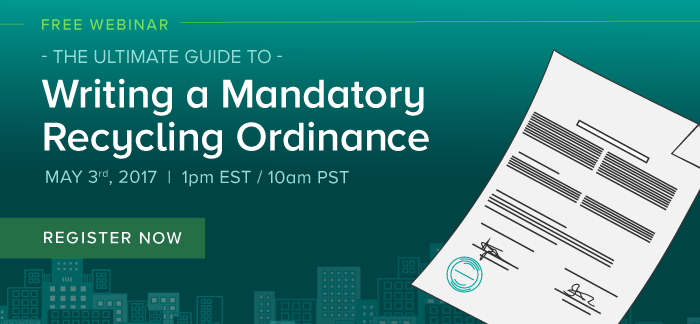 How to Write a Mandatory Recycling Ordinance