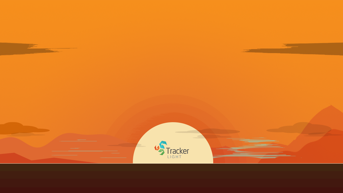 Sunset tracker light header