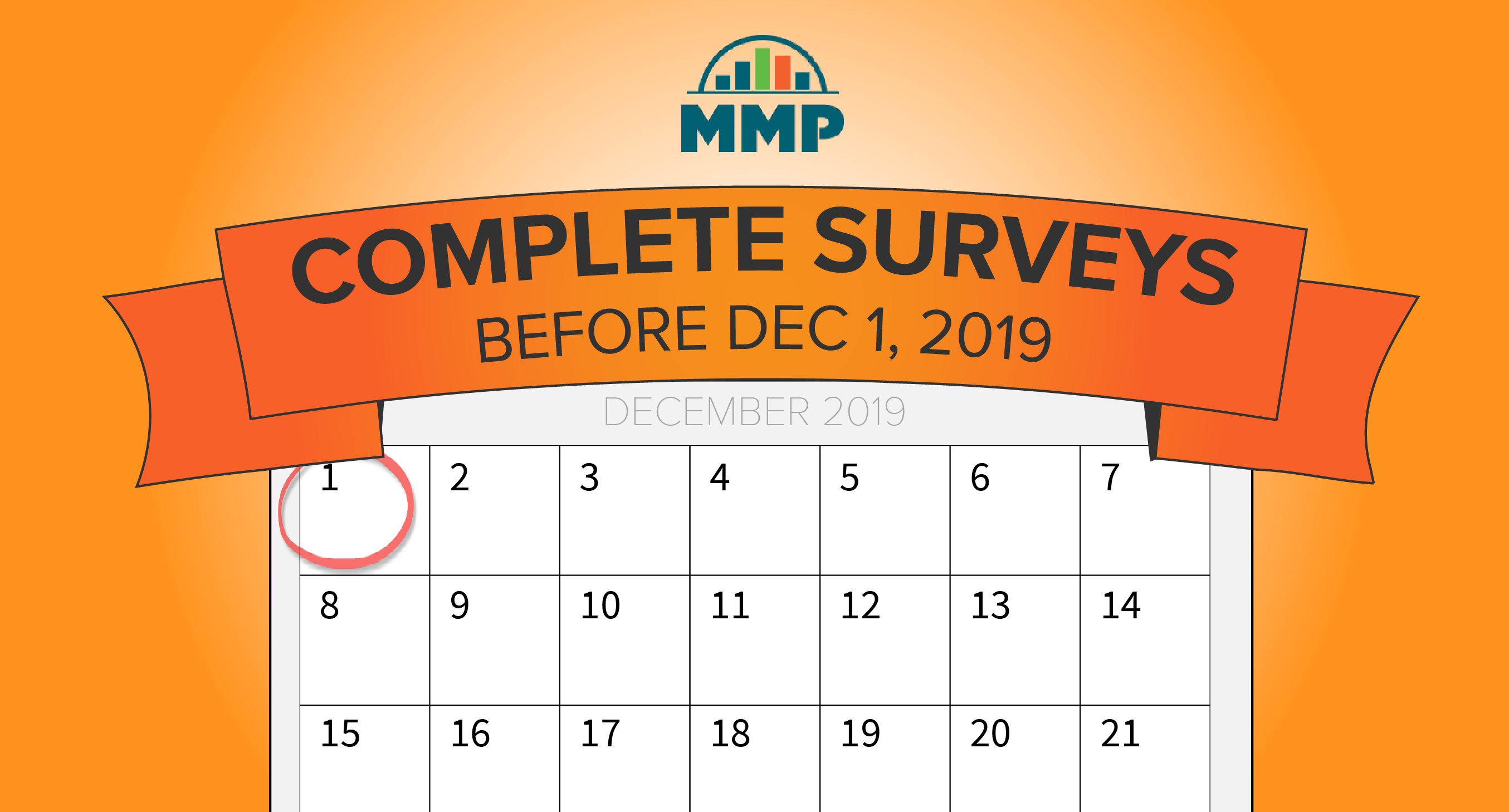 MMP reporting deadline is December 1, 2019