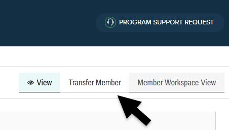 Transfer Member Screenshot Transfer Member Screenshot